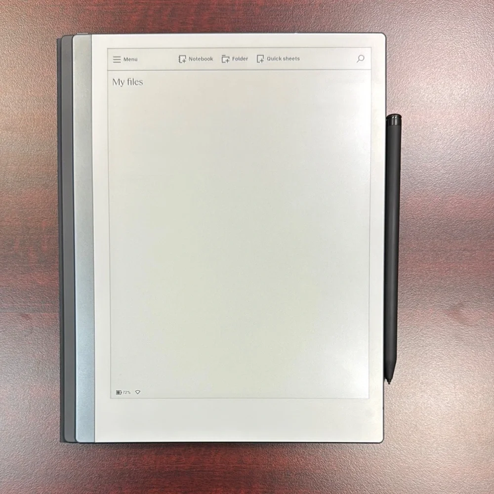 Remarkable 2 with folio keyboard
